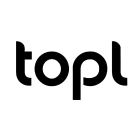 Topl black logo png