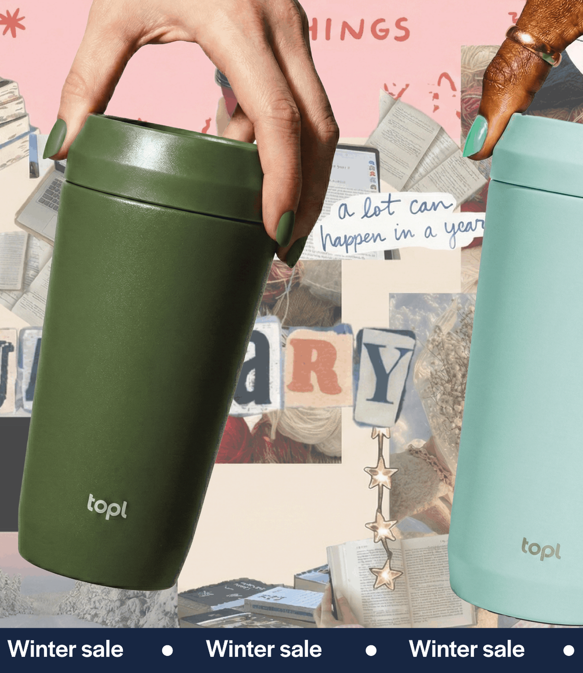 topl | drinkware - the ultimate reusable coffee cup